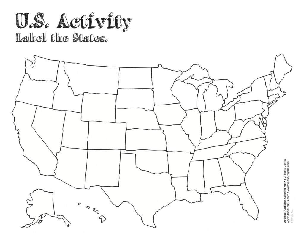 Free Blank Outline Map Of Us United States Map Pdf At Maps American inside 50 States Map Pdf