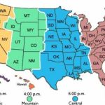 Free Printable Time Zone Map Of Usa Zones United States 471 X 353 Regarding Map Of Time Zones In United States