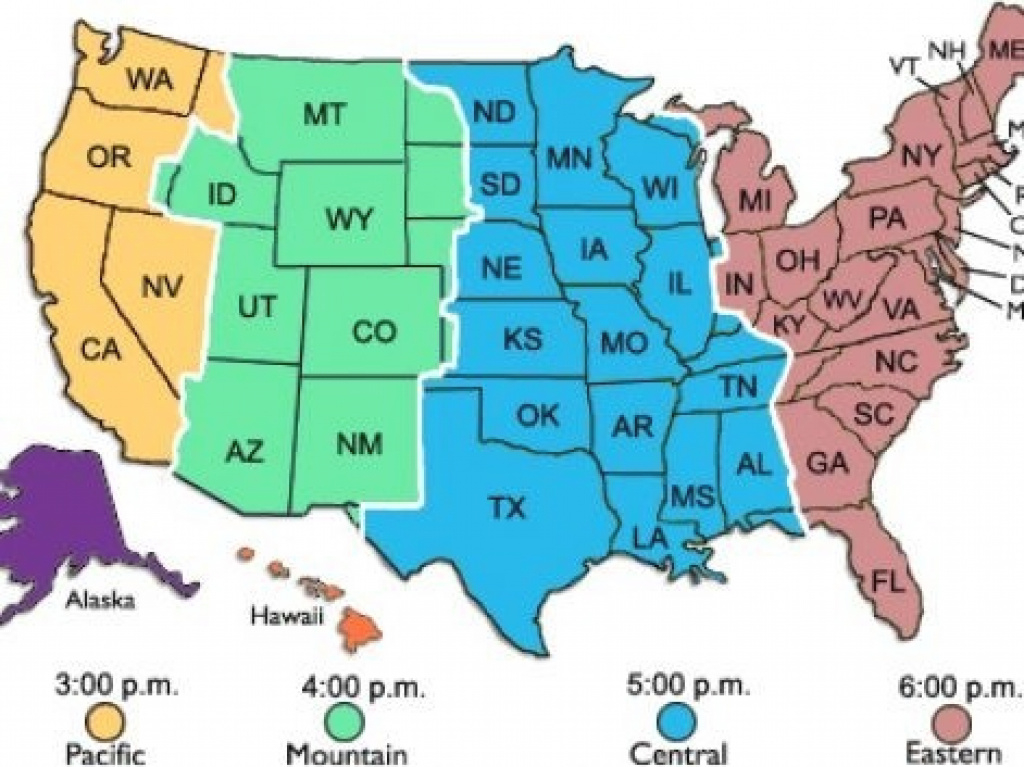 schedule multiple time zones