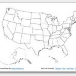 Free Printable United States Map Collection Outline Maps. With Or Within Printable 50 States Map