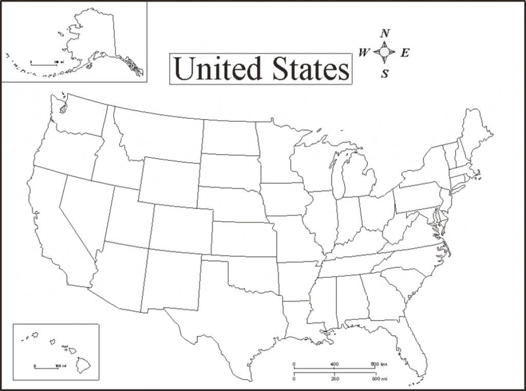 Free Printable Us Map Blank Usa Marvelous Printable Us Map inside United States Map Print