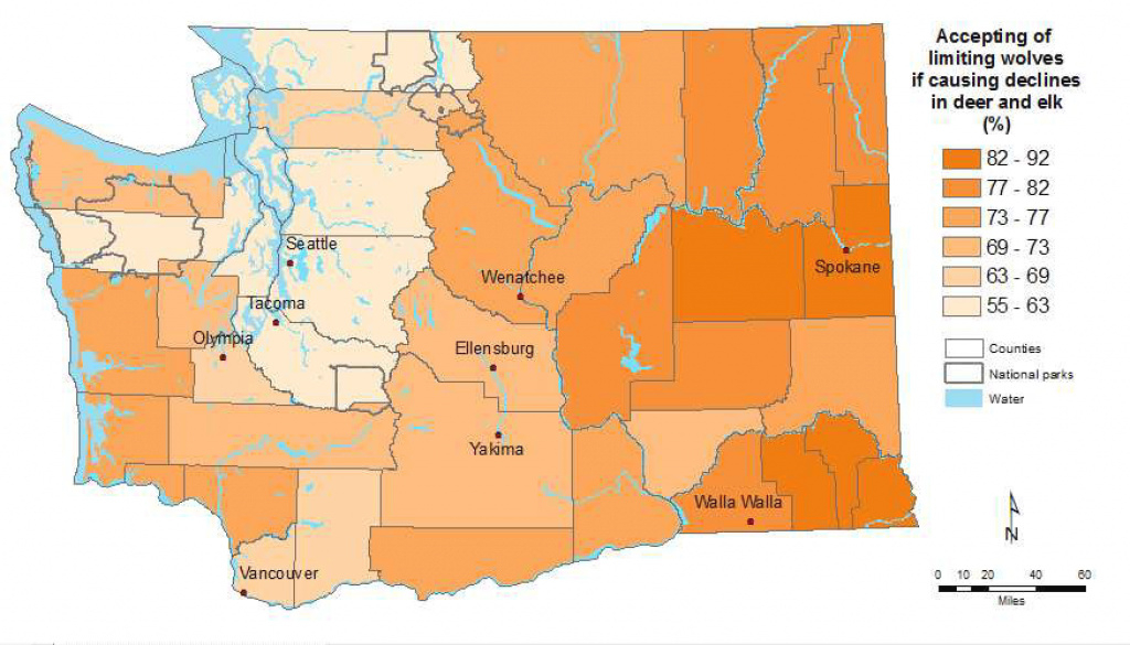 Frequently Asked Questions About Wolves In Washington | Washington with Bears In Washington State Map