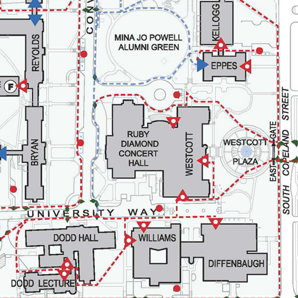 Fsu Unveils Campus Accessibility Map - Florida State University News pertaining to Florida State Parking Map