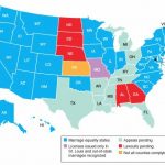 Gay Rights And The Constitution With Map Of States Legalized Gay Marriage