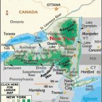 Geography Of New York   World Atlas Pertaining To New York State Landmarks Map