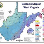 Geologic Maps Of West Virginia Pertaining To West Virginia State Parks Map