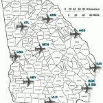 Georgia Airports And Major Usa Airlines Pertaining To New York State Airports Map