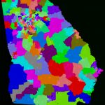 Georgia House Of Representatives Redistricting Inside Georgia State House District Map