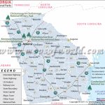 Georgia National Parks Map, List Of National Parks In Georgia Pertaining To Georgia State Parks Map