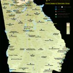 Georgia State Parks & Historic Sites Map | State Parks & Historic Sites Intended For State Park Map