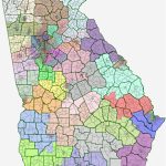 Georgia State Senate Analysis Within Georgia State Senate District Map