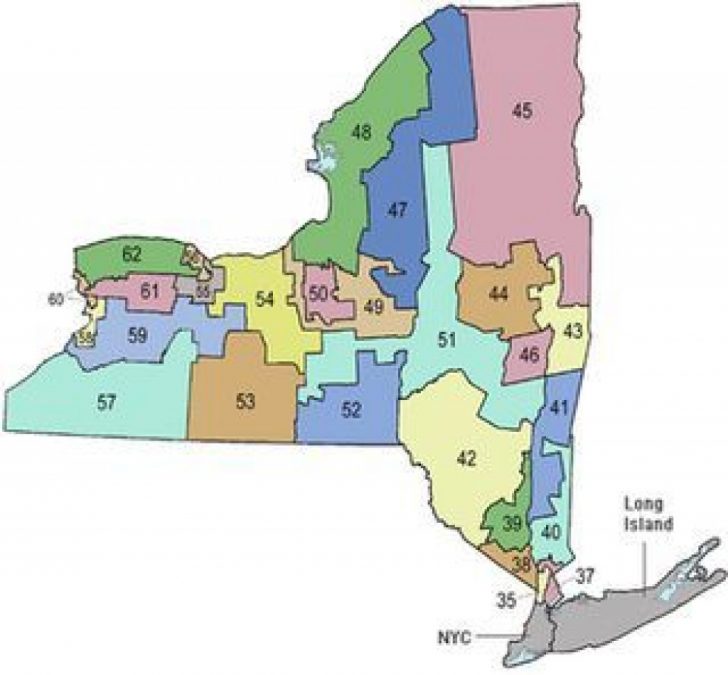 new york state senate district map 2023