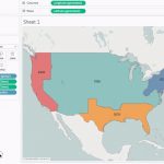 Get Started Mapping With Tableau Within Tableau Heat Map By State