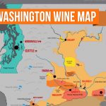 Get To Know Washington Wine Country (Map) | Wine Folly With Washington State Wineries Map