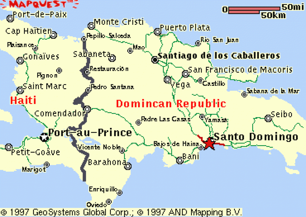 Glenn Knight&amp;#039;s World - Dominican Republic for Dominican Republic Map United States