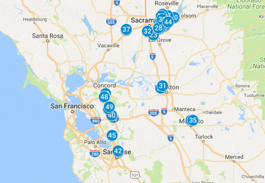 Golden State Killer Attacks: Map And Full List - Anaheim News with regard to Golden State Map Location
