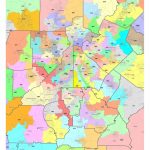 Government   Georgia House Districts Metro Atlanta General Assembly With Regard To Georgia State Senate District Map
