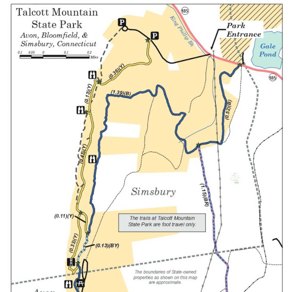 Granwood Explores: Hike #11: Talcott Mountain State Park - Simsbury, Ct pertaining to Talcott Mountain State Park Trail Map