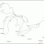 Great Lakes Free Map, Free Blank Map, Free Outline Map, Free Base Inside Great Lakes States Outline Map