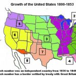 Growth Of The Us Map Activity Pertaining To Growth Of The United States To 1853 Map