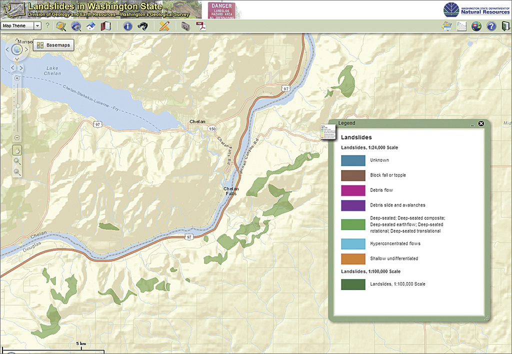 Guarding Against Geohazards throughout Washington State Landslide Map