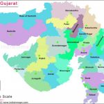 Gujarat District Map. Political Map Of Gujarat, India. Find District In Map Of Gujarat State District Wise