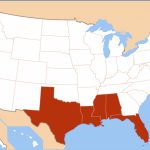 Gulf Coast Of The United States   Wikipedia Pertaining To What States I Ve Been To Map