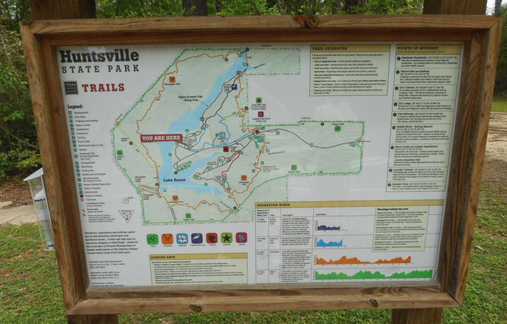 Happy Trails: Hike Report: Huntsville State Park pertaining to Huntsville State Park Trail Map