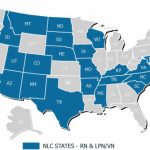 Health Specialists, Inc. | Compact Nursing States Mapcompact Nursing Pertaining To Nursing Compact States Map