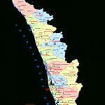 High Resolution Map Of Kerala [Hd]   Bragitoff With Political Map Of Kerala State