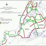 Highways For Commercial Traffic With New York State Highway Map