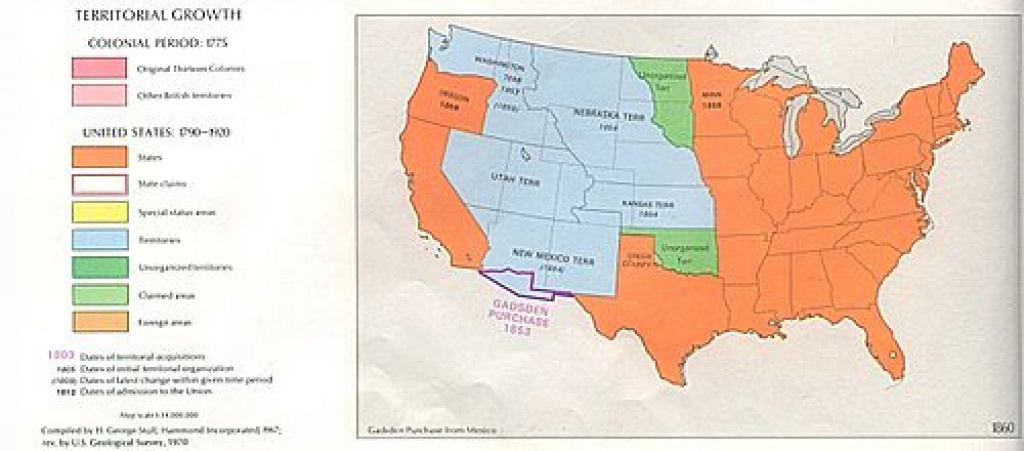 History Of The United States (1849–1865) - Wikipedia with Blank Map Of United States In 1860