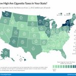 How High Are Cigarette Taxes In Your State?   Tax Foundation Inside Cigarette Prices By State Map