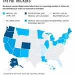 How Legalized Marijuana Is Sweeping The U.s.—In One Map | Fortune Regarding Legal Marijuana States Map 2017