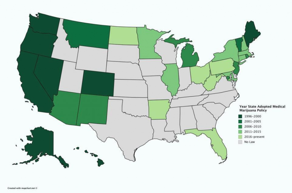 How To Tell Whether Your State Is Ripe For Legalizing Medical Marijuana pertaining to Medical Marijuana States Map