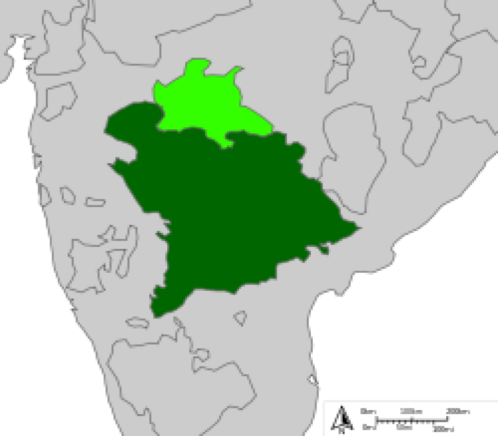 Hyderabad State - Wikipedia throughout Map Of Nizam State