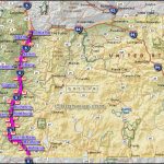 I 5 Interstate 5 Oregon Within Washington State Milepost Map