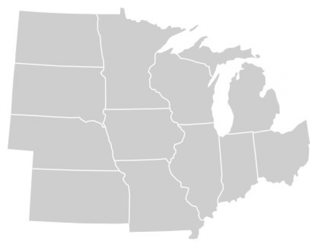 Identify The Midwestern States Quiz in Midwest States Map Game
