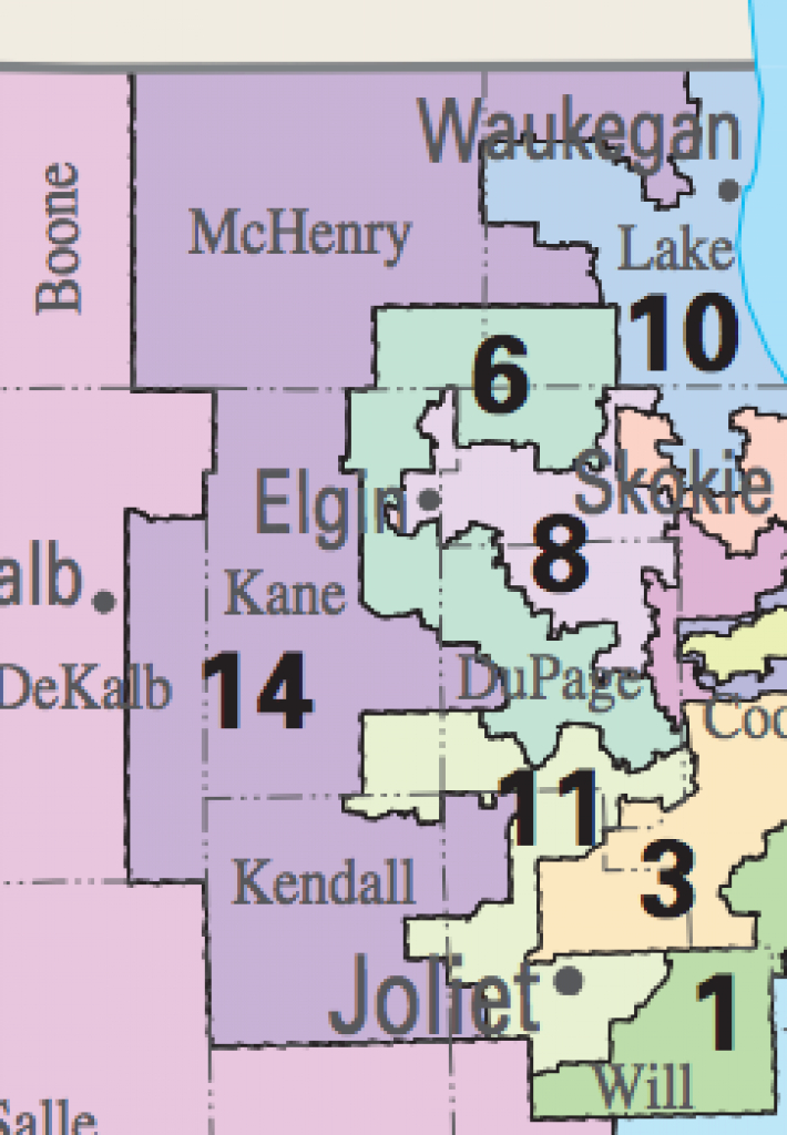 Illinois&amp;#039; 14Th Congressional District - Ballotpedia in Illinois State Representative District Map 2015