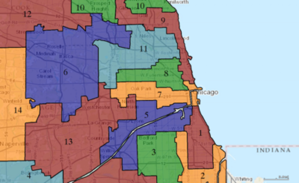 Illinois&amp;#039; Congressional Districts - Wikipedia for Illinois State Representative District Map 2015