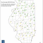 Illinois Frost Dates And Growing Season, Illinois State With Illinois State Parks Map