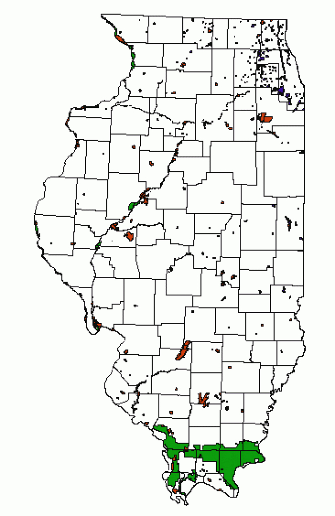 Illinois Natural History Survey :: Stewardship regarding Illinois State Parks Map