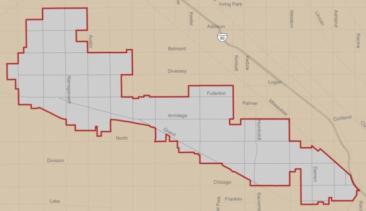 Illinois State Senate District Map
