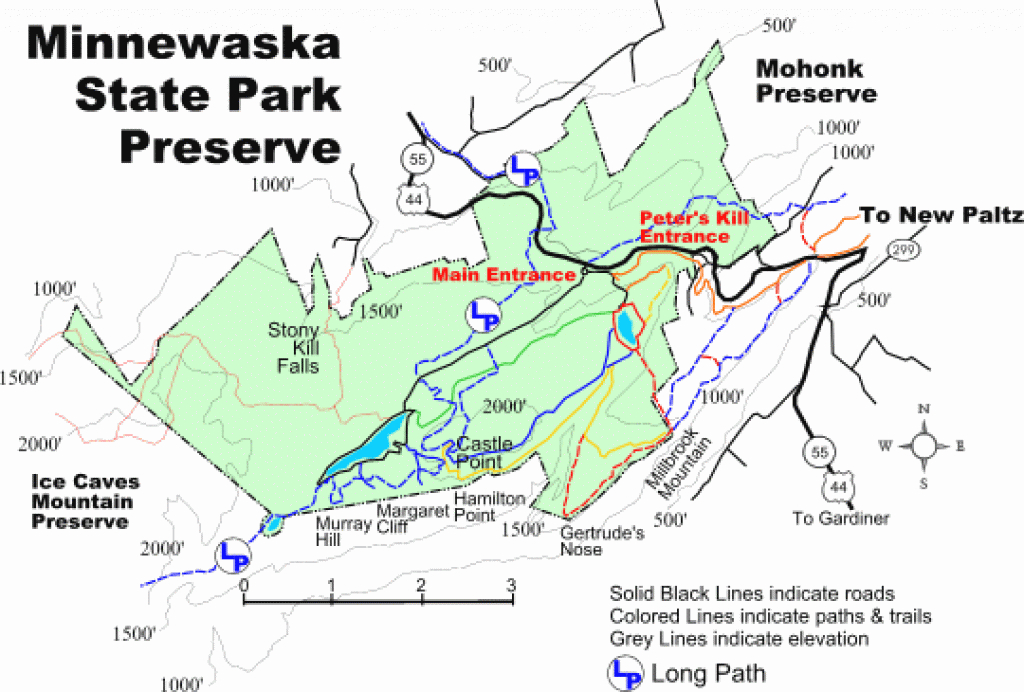Image Result For Minnewaska State Park Map | Hiking In Ny/pa/ct/nj with regard to Minnewaska State Park Trail Map