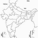 India Map Outline A Size Map Of India With States Asia Outline Map For India Blank Map With States Pdf