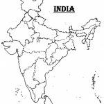 India Map Outline A4 Size With India Blank Map With States Pdf