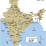 India Map With Cities Within Map Of India With States And Cities