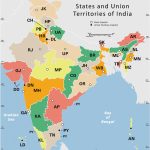 India Statesrto Codes Map   Maps Of India With Regard To Map Of India With States And Cities