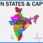 Indian States And Capitals (Educational) | India Map | Learning Inside India Map With States And Capitals