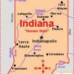 Indiana: Facts, Map And State Symbols   Enchantedlearning With Regard To Indiana State Map Printable